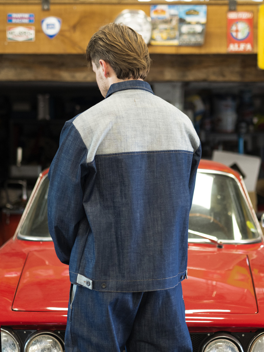 Blouson coastaud de dos