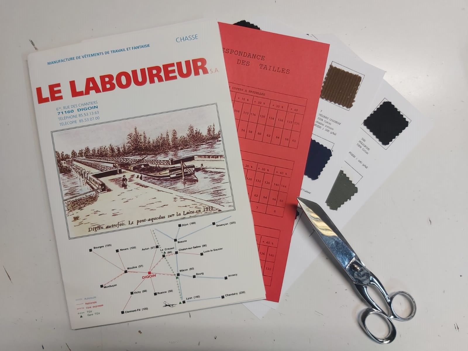 Ancien catalogue Le Laboureur, Digoin