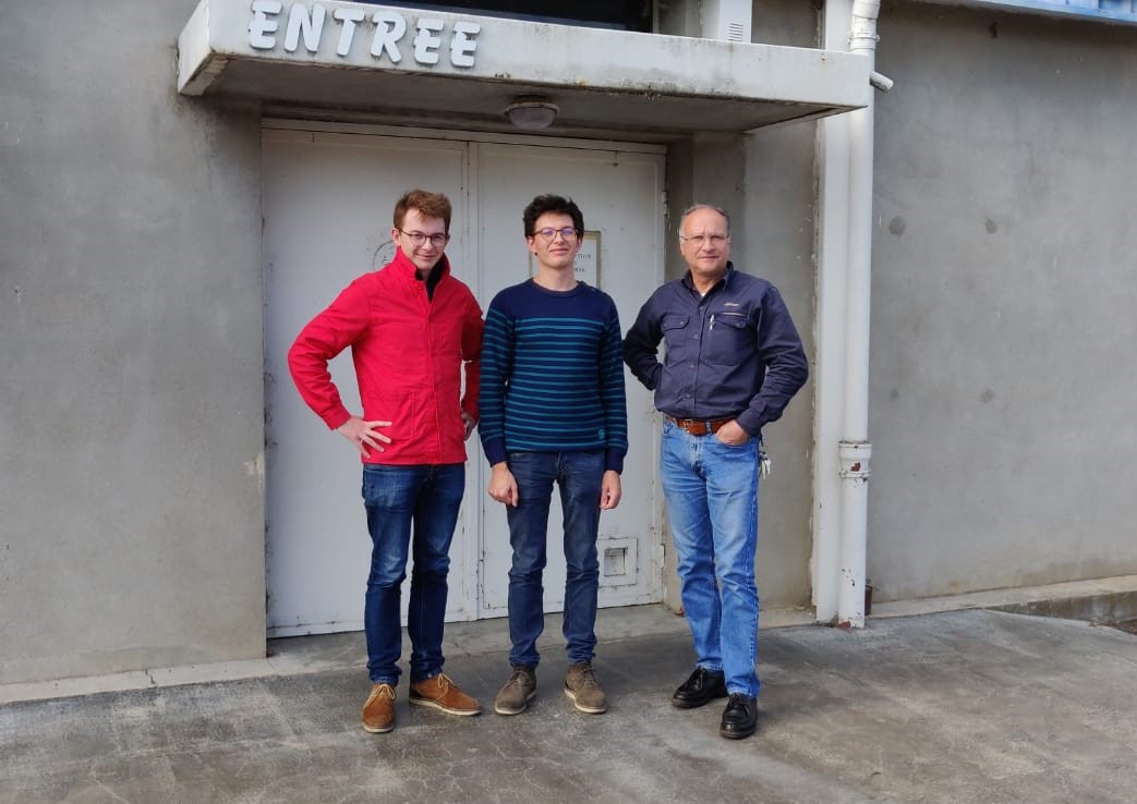 Vianney et Jean Copleutre avec Jean-Charles Zélanti