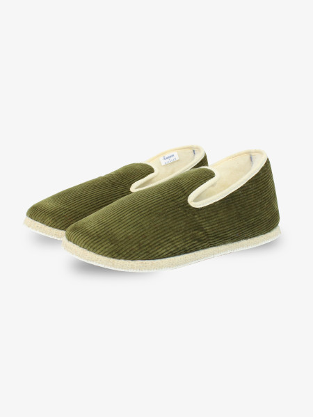 Charentaises velours kaki, Rivalin